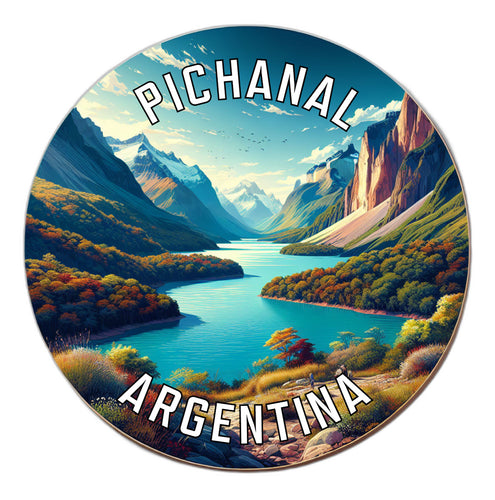 Pichanal Argentina Souvenir Die Cut Flat Magnet 2-Inch