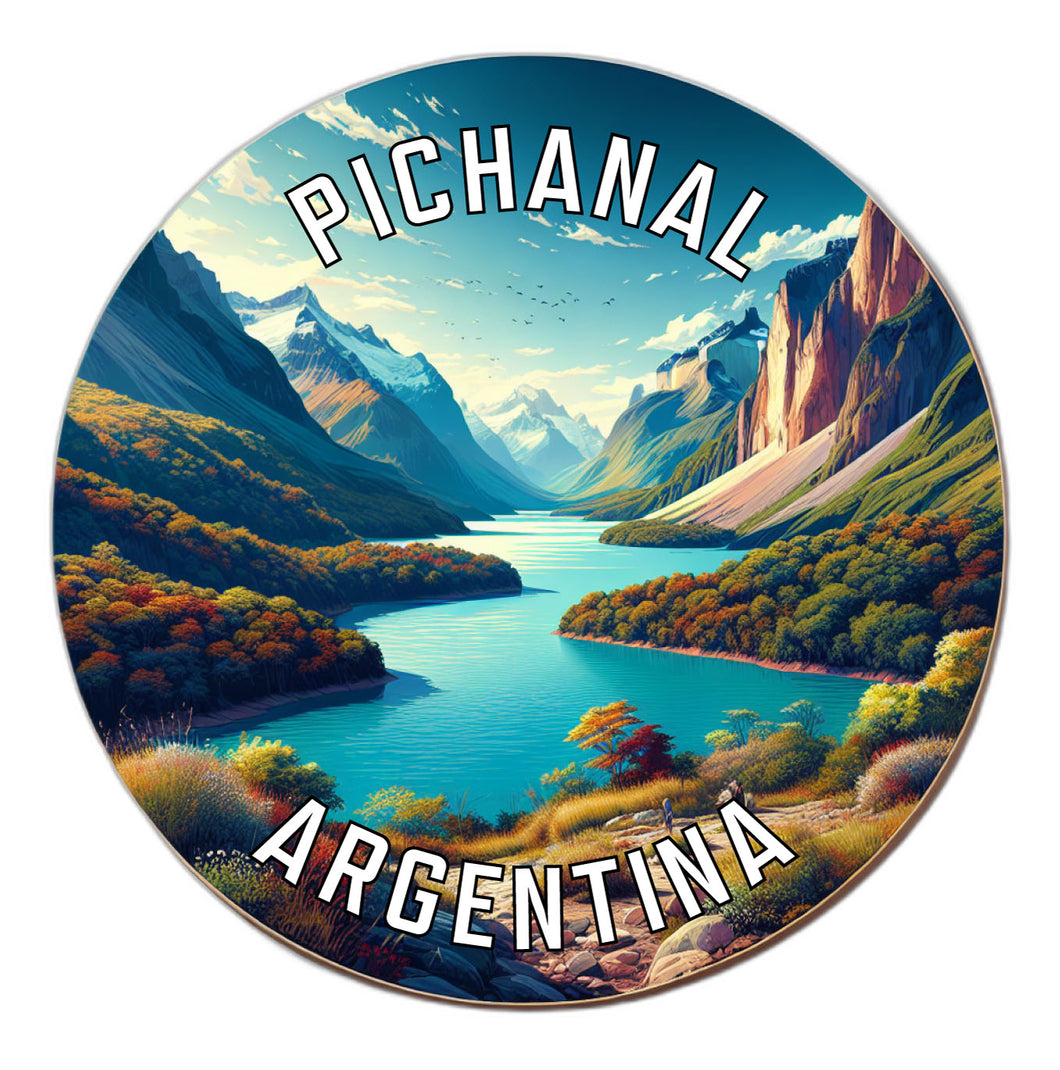Pichanal Argentina Souvenir Die Cut Flat Magnet 2-Inch