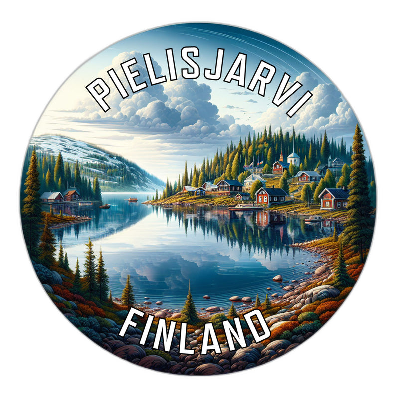 Pielisjarvi Finland Souvenir Vinyl Decal Sticker 2-Inch