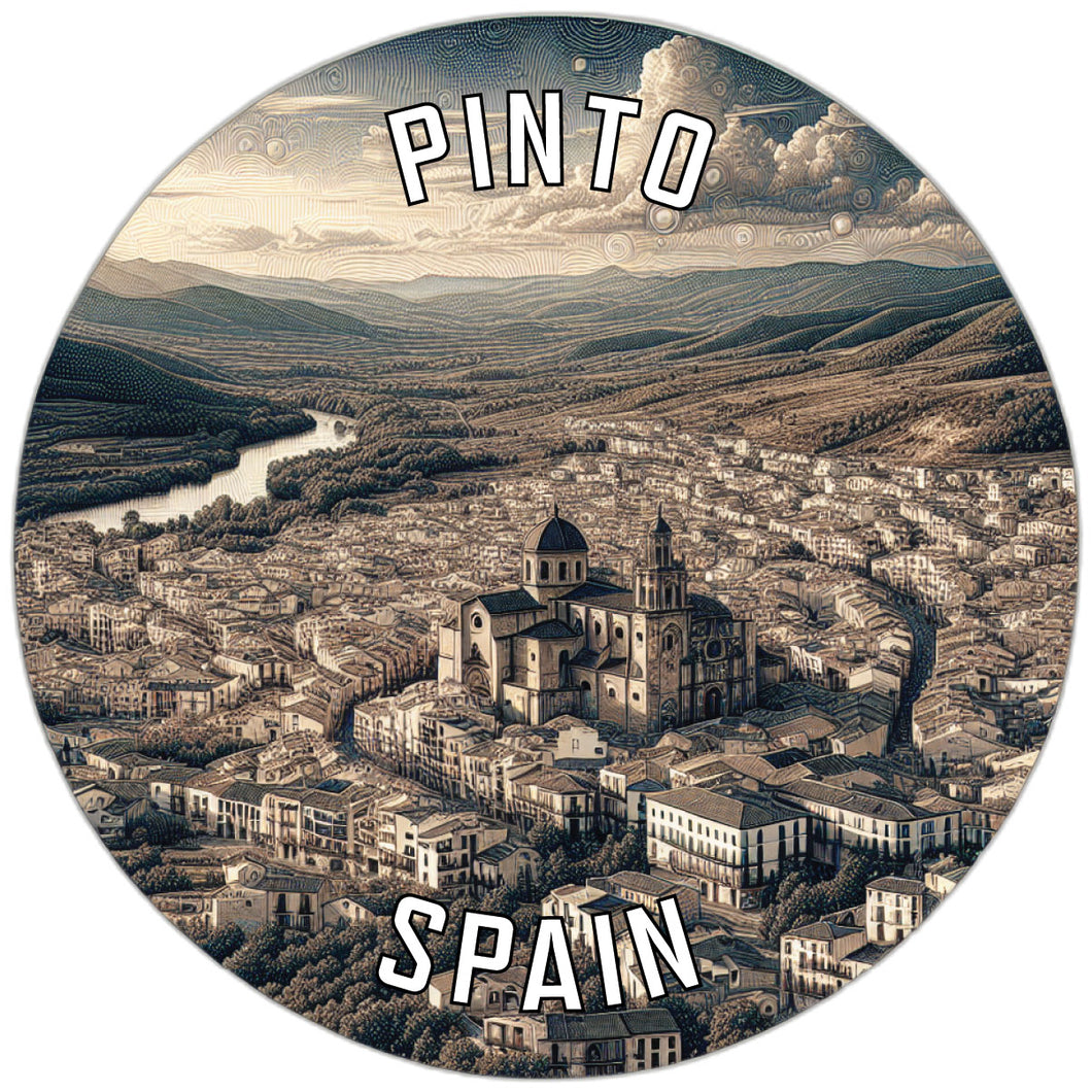 Pinto Spain Souvenir Die Cut Flat Magnet 6-Inch