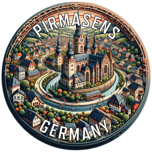 Pirmasens Germany Souvenir Vinyl Decal Sticker 6-Inch