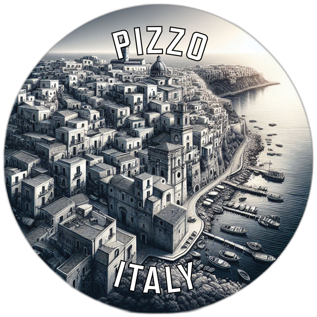 Pizzo Italy Souvenir Die Cut Flat Magnet 2-Inch