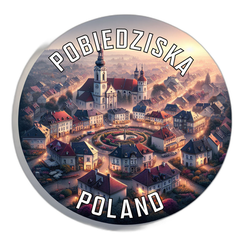 Pobiedziska Poland Souvenir Vinyl Decal Sticker 6-Inch