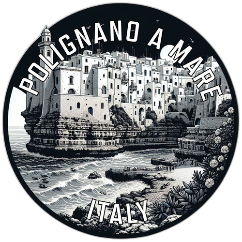 Polignano a Mare Italy Souvenir Die Cut Flat Magnet 6-Inch