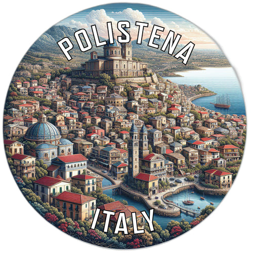 Polistena Italy Souvenir Die Cut Flat Magnet 2-Inch