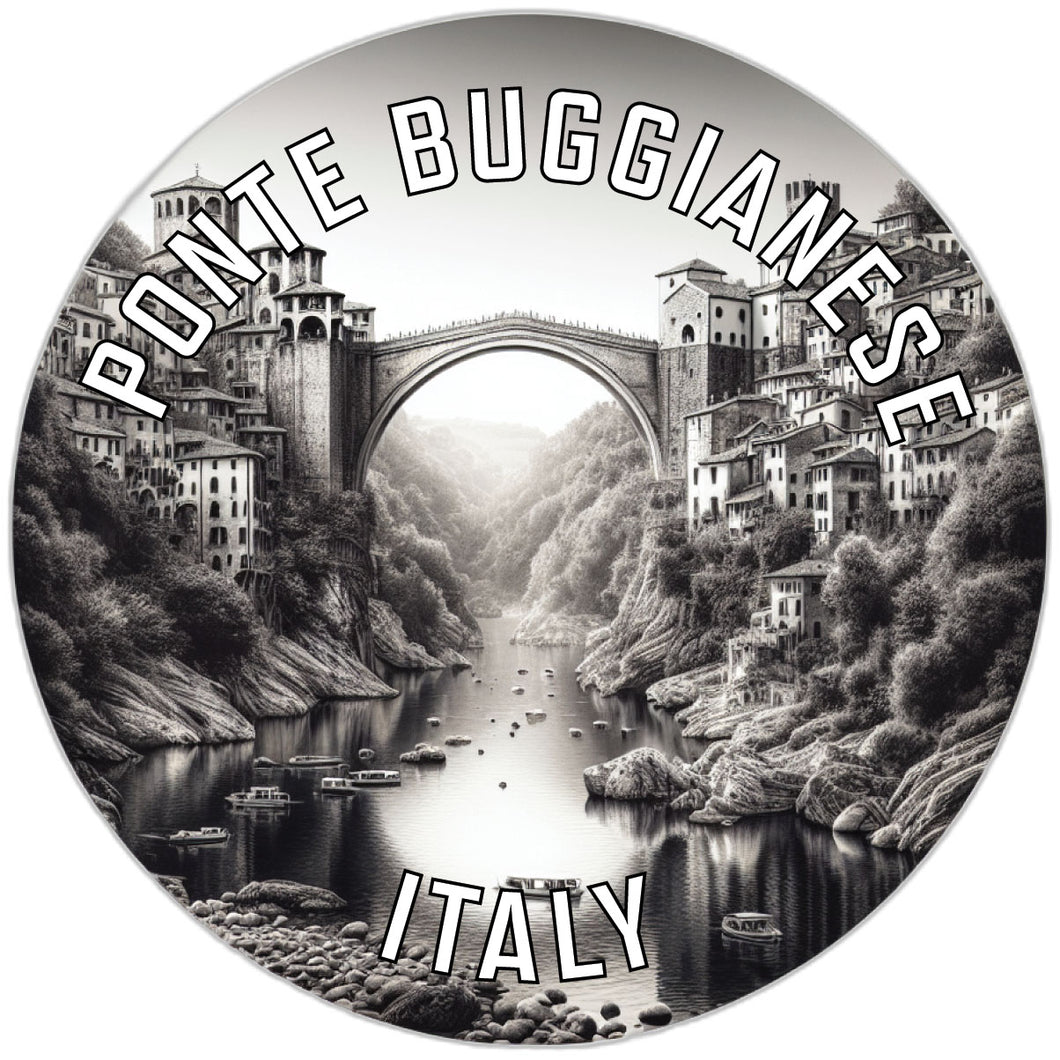 Ponte Buggianese Italy Souvenir Die Cut Flat Magnet 2-Inch