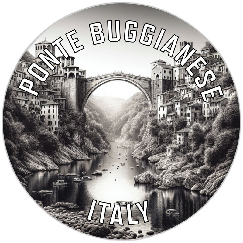 Ponte Buggianese Italy Souvenir Die Cut Flat Magnet 2-Inch
