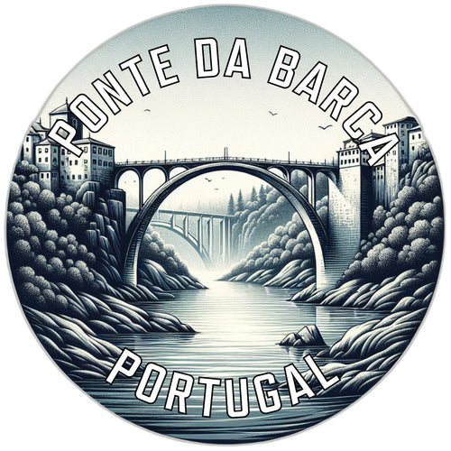 Ponte da Barca Portugal Souvenir Vinyl Decal Sticker 6-Inch