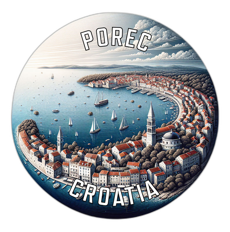 Porec Croatia Souvenir Vinyl Decal Sticker 2-Inch
