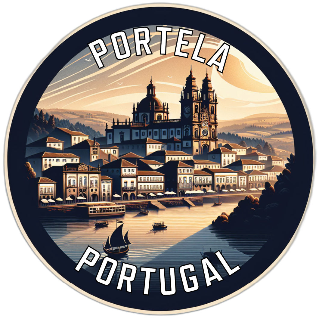 Portela Portugal Souvenir Vinyl Decal Sticker 2-Inch