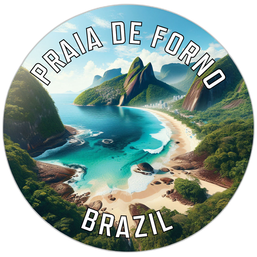 Praia de Forno Souvenir Die Cut Flat Magnet 2-Inch