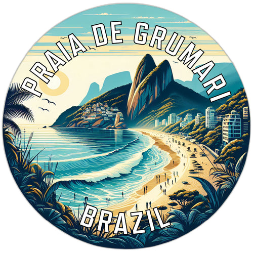 Praia de Grumari Souvenir Vinyl Decal Sticker 2-Inch