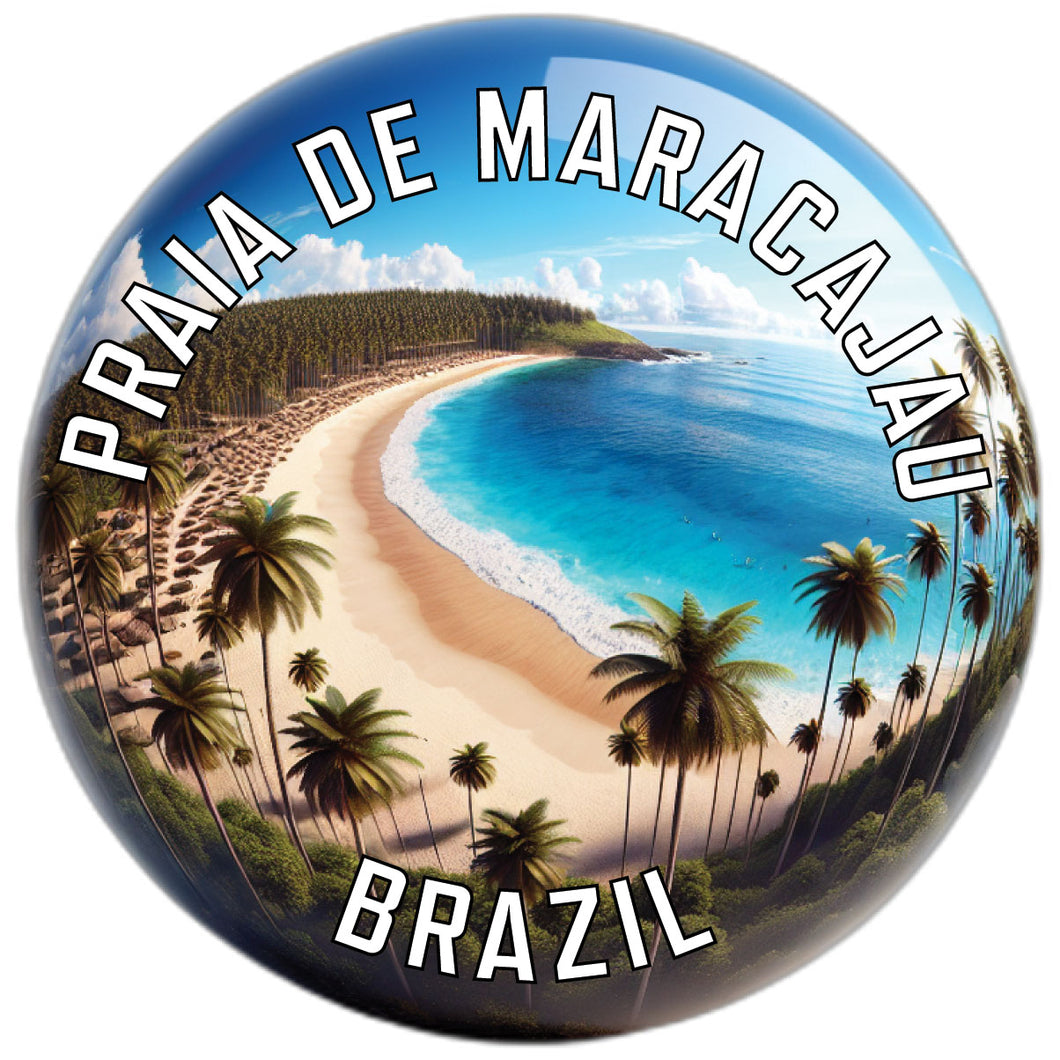 Praia de Maracajau Souvenir Vinyl Decal Sticker 6-Inch