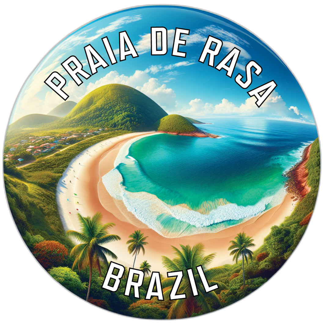 Praia de Rasa Souvenir Vinyl Decal Sticker 6-Inch