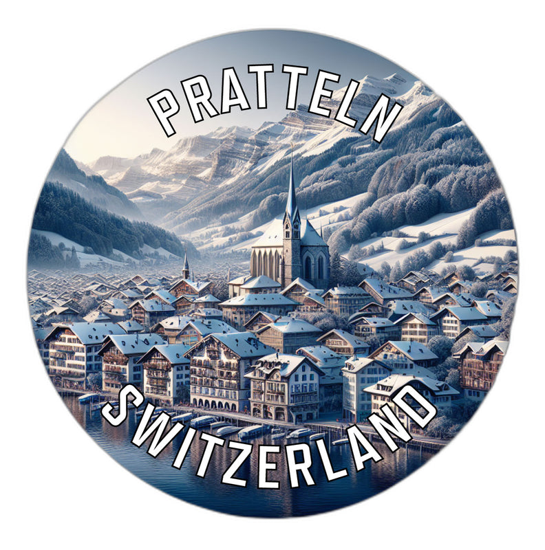 Pratteln Switzerland Souvenir Vinyl Decal Sticker 2-Inch