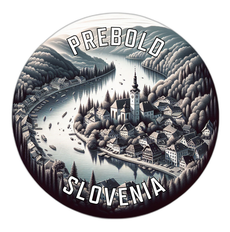 Prebold Slovenia Souvenir Vinyl Decal Sticker 6-Inch