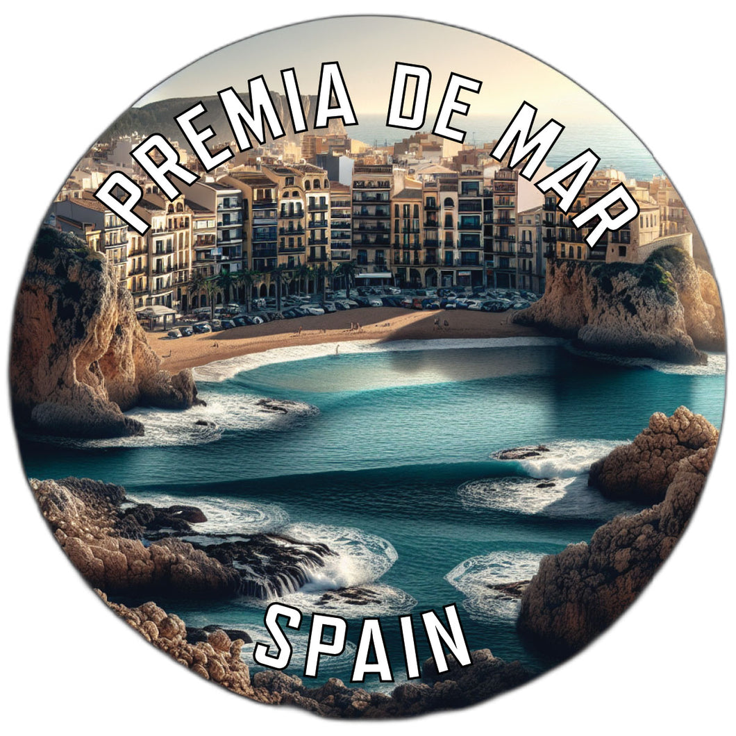 Premia de Mar Spain Souvenir Vinyl Decal Sticker 2-Inch