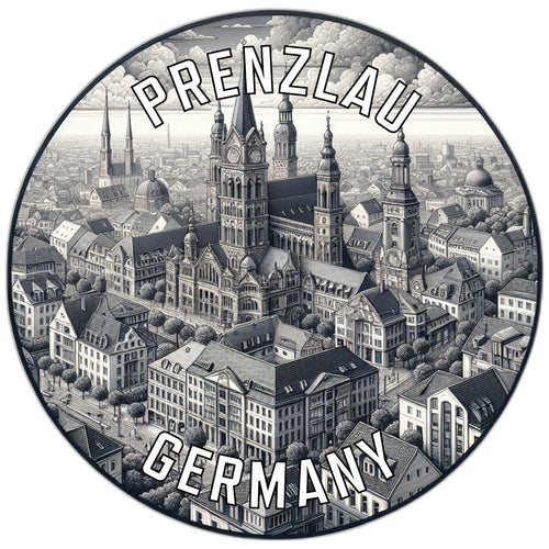 Prenzlau Germany Souvenir Vinyl Decal Sticker 6-Inch