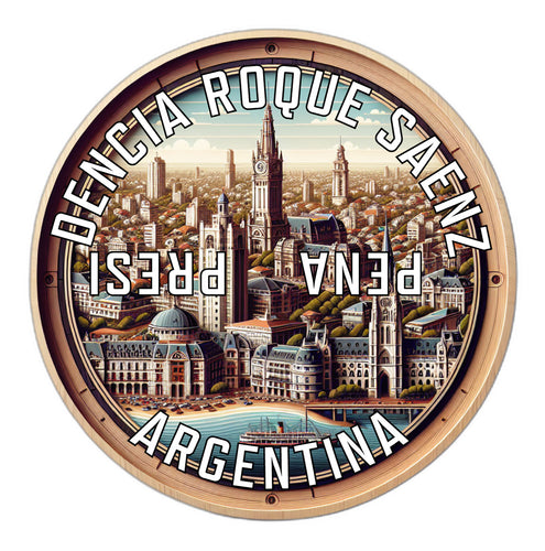 Presidencia Roque Saenz Pena Argentina Souvenir Die Cut Flat Magnet 3-Inch