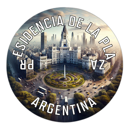 Presidencia de la Plaza Argentina Souvenir Vinyl Decal Sticker 4-Inch