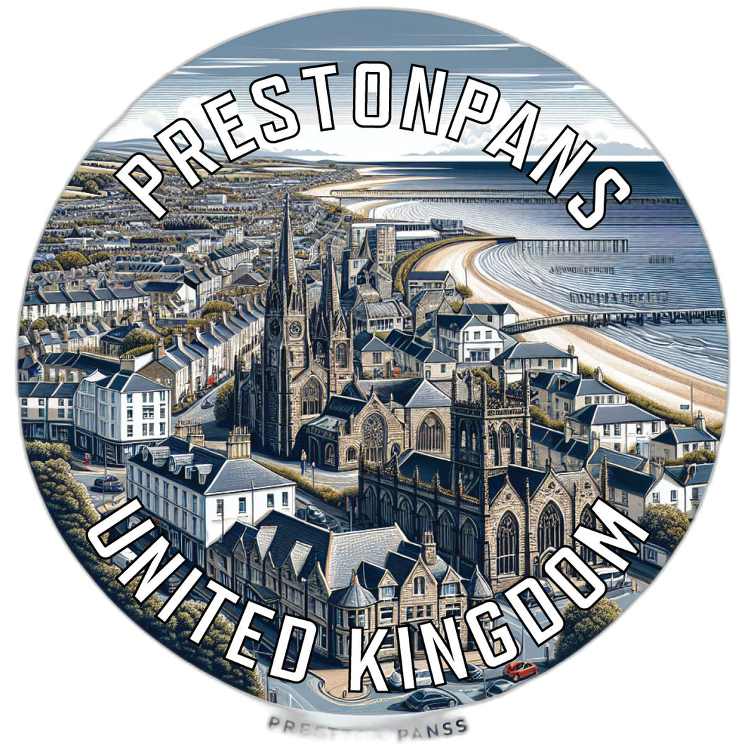 Prestonpans United Kingdom Souvenir Vinyl Decal Sticker 2-Inch