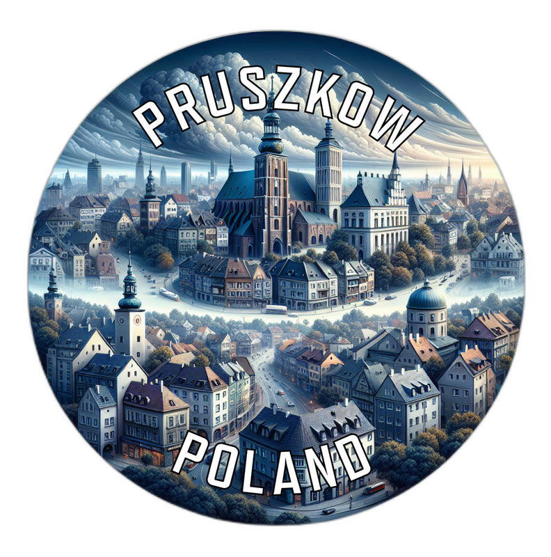 Pruszkow Poland Souvenir Vinyl Decal Sticker 6-Inch