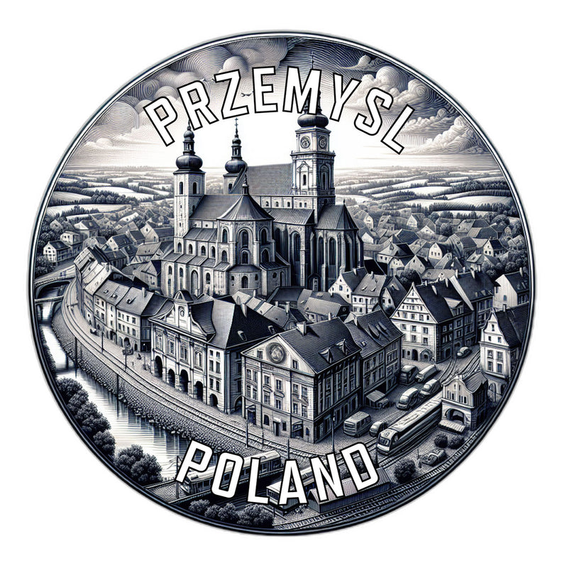 Przemysl Poland Souvenir Vinyl Decal Sticker 6-Inch