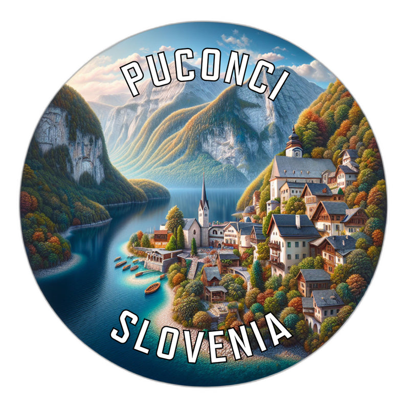 Puconci Slovenia Souvenir Vinyl Decal Sticker 2-Inch