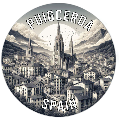 Puigcerda Spain Souvenir Vinyl Decal Sticker 2-Inch