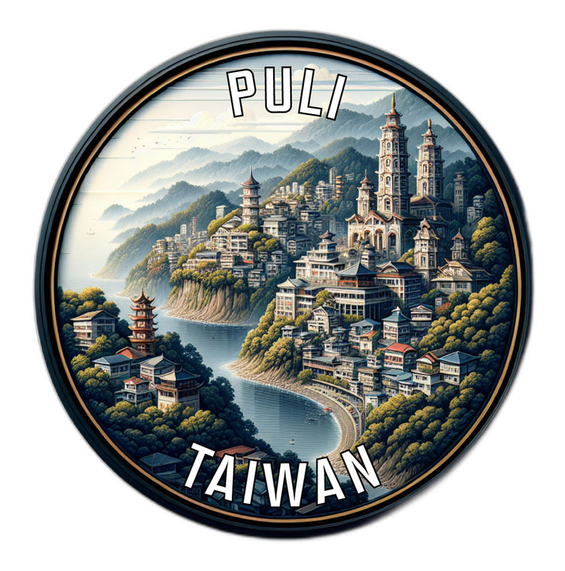 Puli Taiwan Souvenir Vinyl Decal Sticker 2-Inch