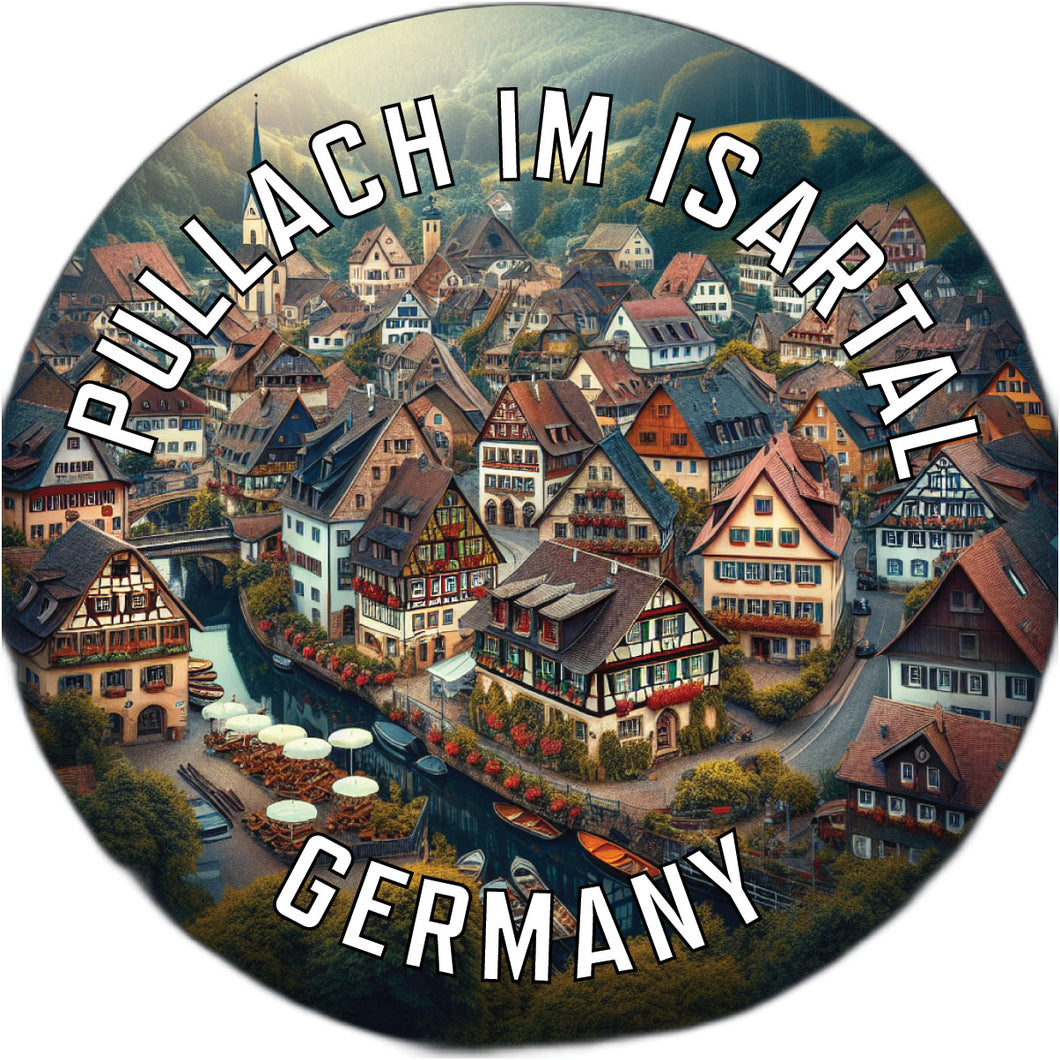 Pullach im Isartal Germany Souvenir Vinyl Decal Sticker 6-Inch