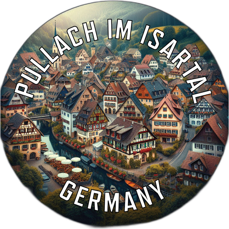 Pullach im Isartal Germany Souvenir Vinyl Decal Sticker 6-Inch
