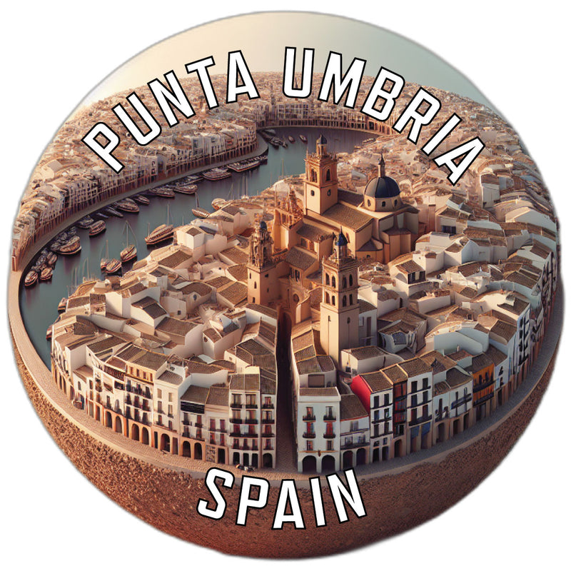 Punta Umbria Spain Souvenir Vinyl Decal Sticker 2-Inch