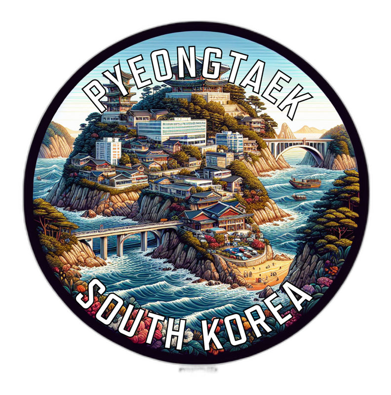Pyeongtaek Korea South Souvenir Vinyl Decal Sticker 6-Inch