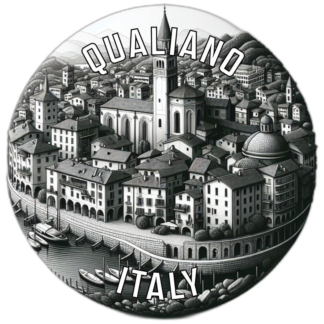 Qualiano Italy Souvenir Vinyl Decal Sticker 6-Inch