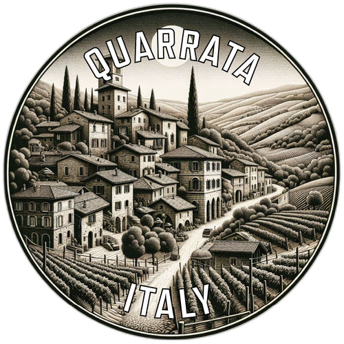 Quarrata Italy Souvenir Vinyl Decal Sticker 2-Inch