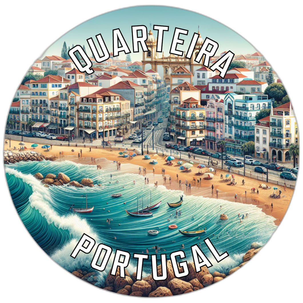 Quarteira Portugal Souvenir Vinyl Decal Sticker 2-Inch