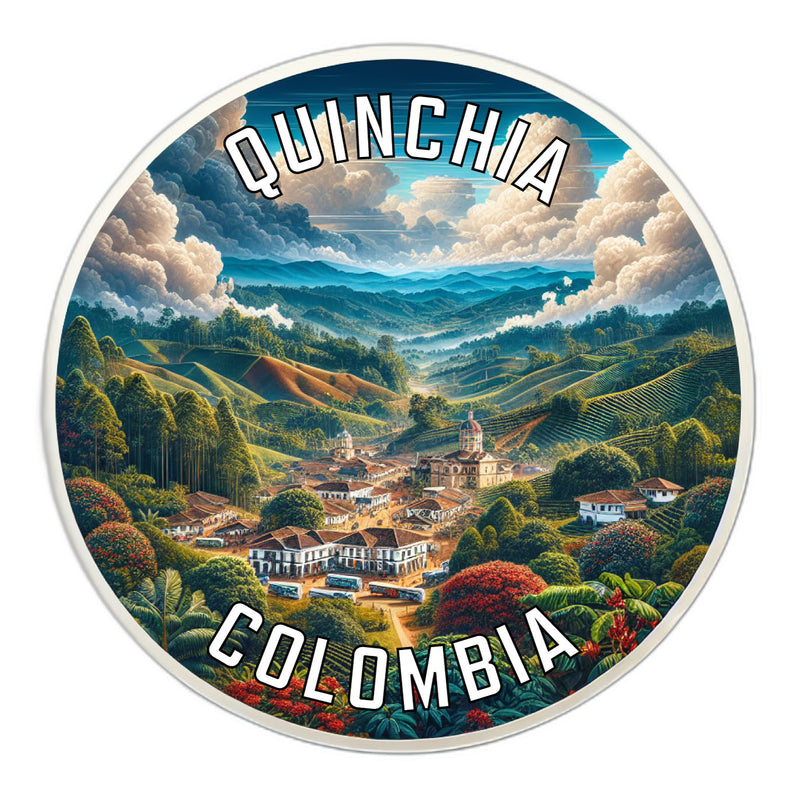 Quinchia Colombia Souvenir Vinyl Decal Sticker 2-Inch