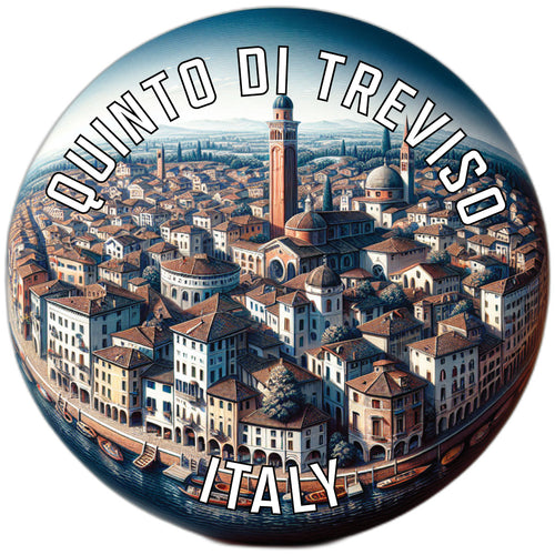 Quinto di Treviso Italy Souvenir Vinyl Decal Sticker 6-Inch