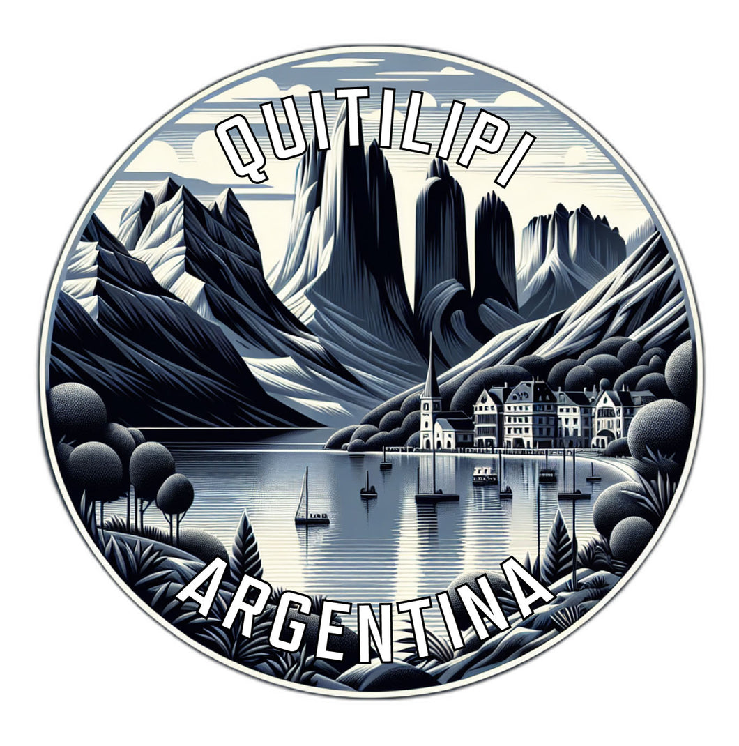 Quitilipi Argentina Souvenir Die Cut Flat Magnet 6-Inch