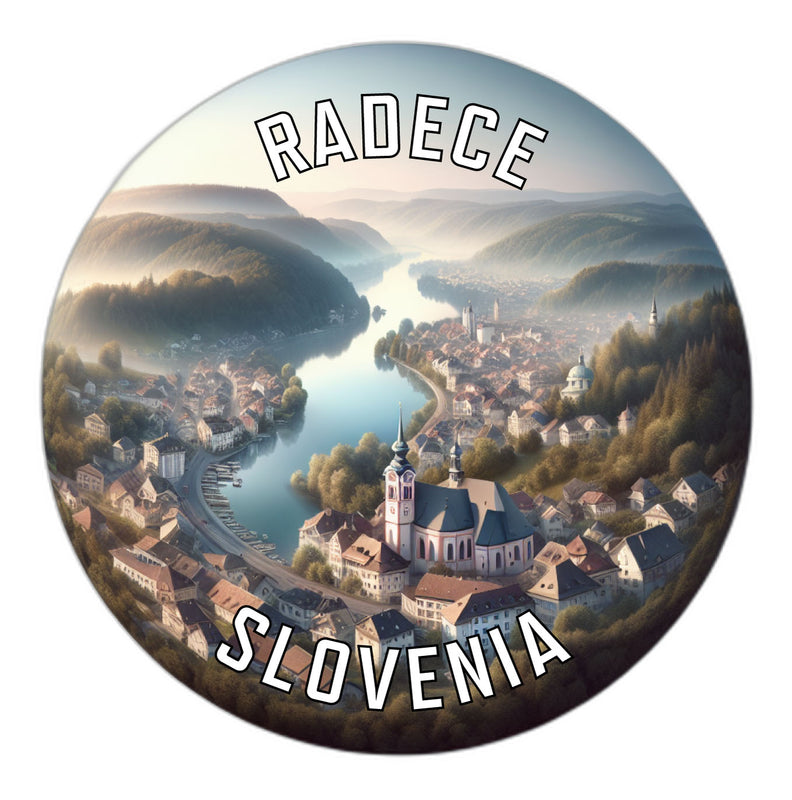 Radece Slovenia Souvenir Vinyl Decal Sticker 6-Inch