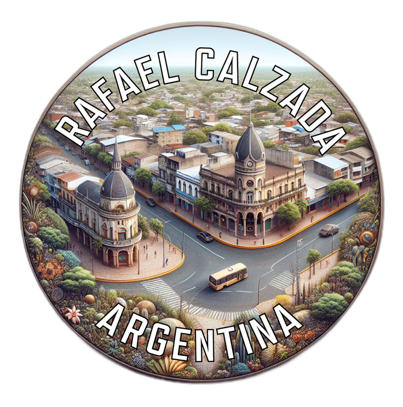 Rafael Calzada Argentina Souvenir Die Cut Flat Magnet 2-Inch