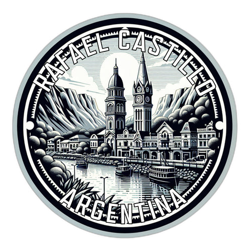 Rafael Castillo Argentina Souvenir Die Cut Flat Magnet 2-Inch