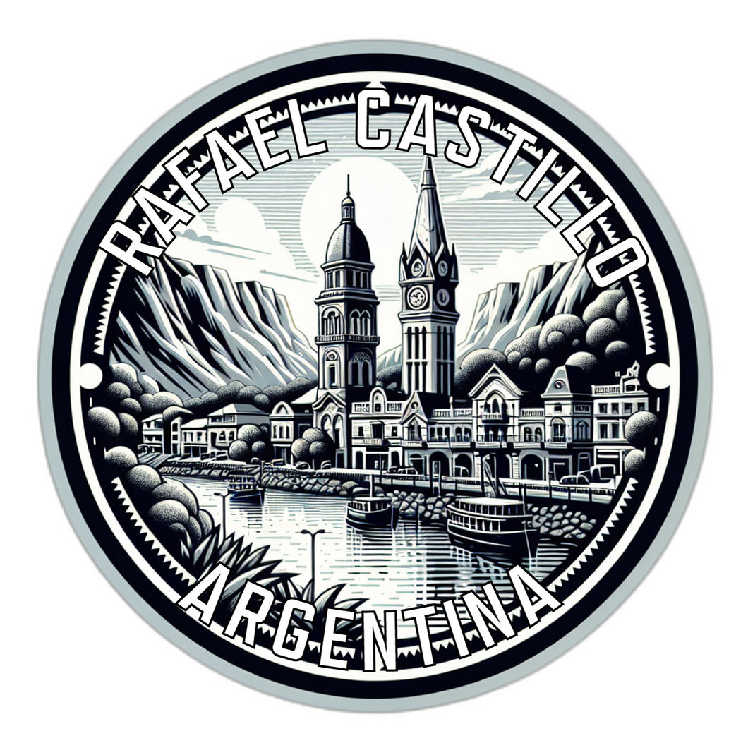 Rafael Castillo Argentina Souvenir Die Cut Flat Magnet 2-Inch