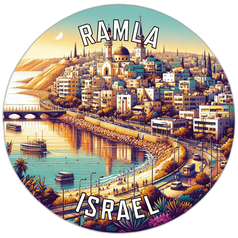 Ramla Israel Souvenir Vinyl Decal Sticker 6-Inch