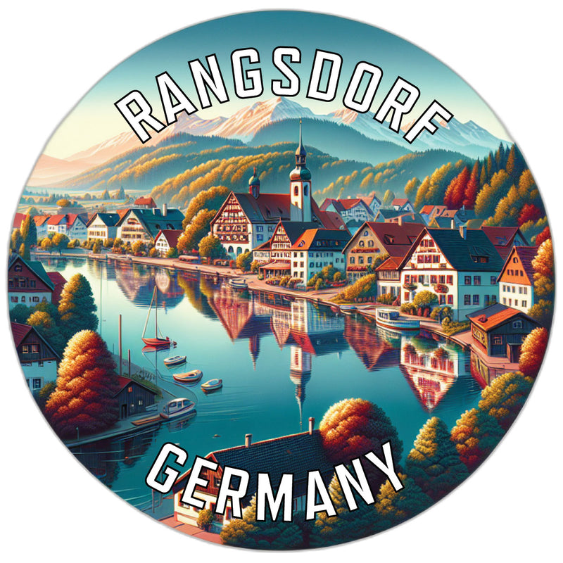 Rangsdorf Germany Souvenir Vinyl Decal Sticker 6-Inch