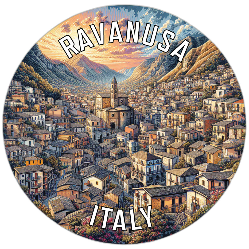Ravanusa Italy Souvenir Vinyl Decal Sticker 6-Inch