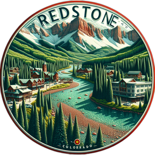 Redstone Colorado Souvenir Vinyl Decal Sticker 2-Inch