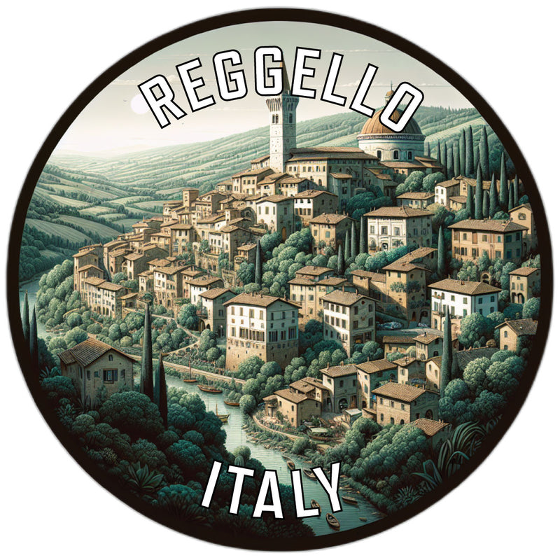 Reggello Italy Souvenir Vinyl Decal Sticker 6-Inch
