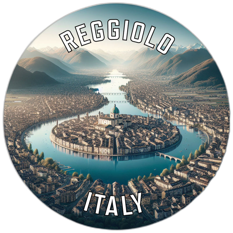 Reggiolo Italy Souvenir Vinyl Decal Sticker 2-Inch